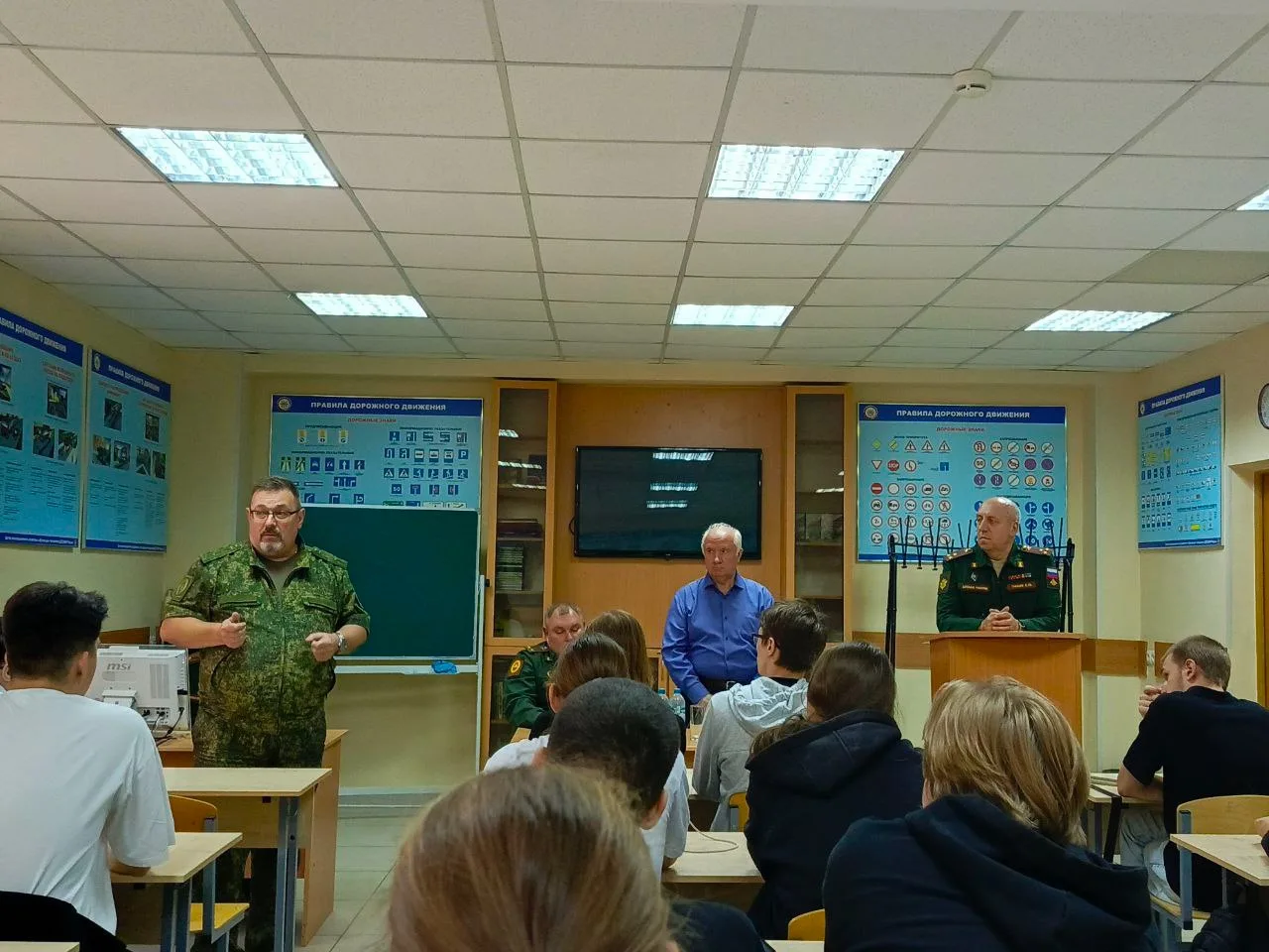 Студенты колледжа приняли участие в Дне открытых дверей для допризывной молодежи