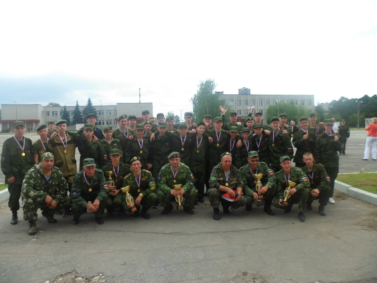 Военно-патриотический лагерь