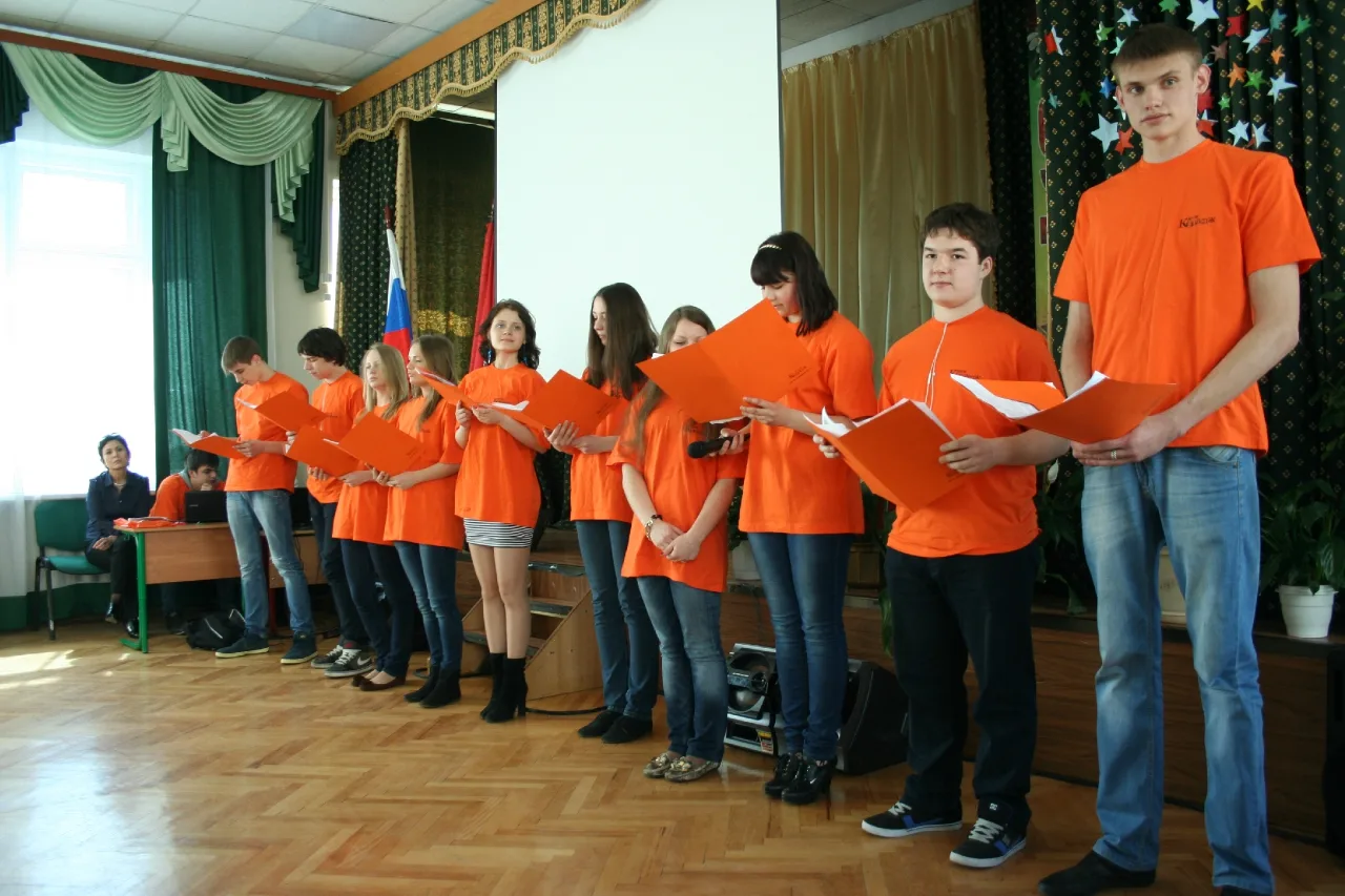 Студенческий актив в московской школе №457