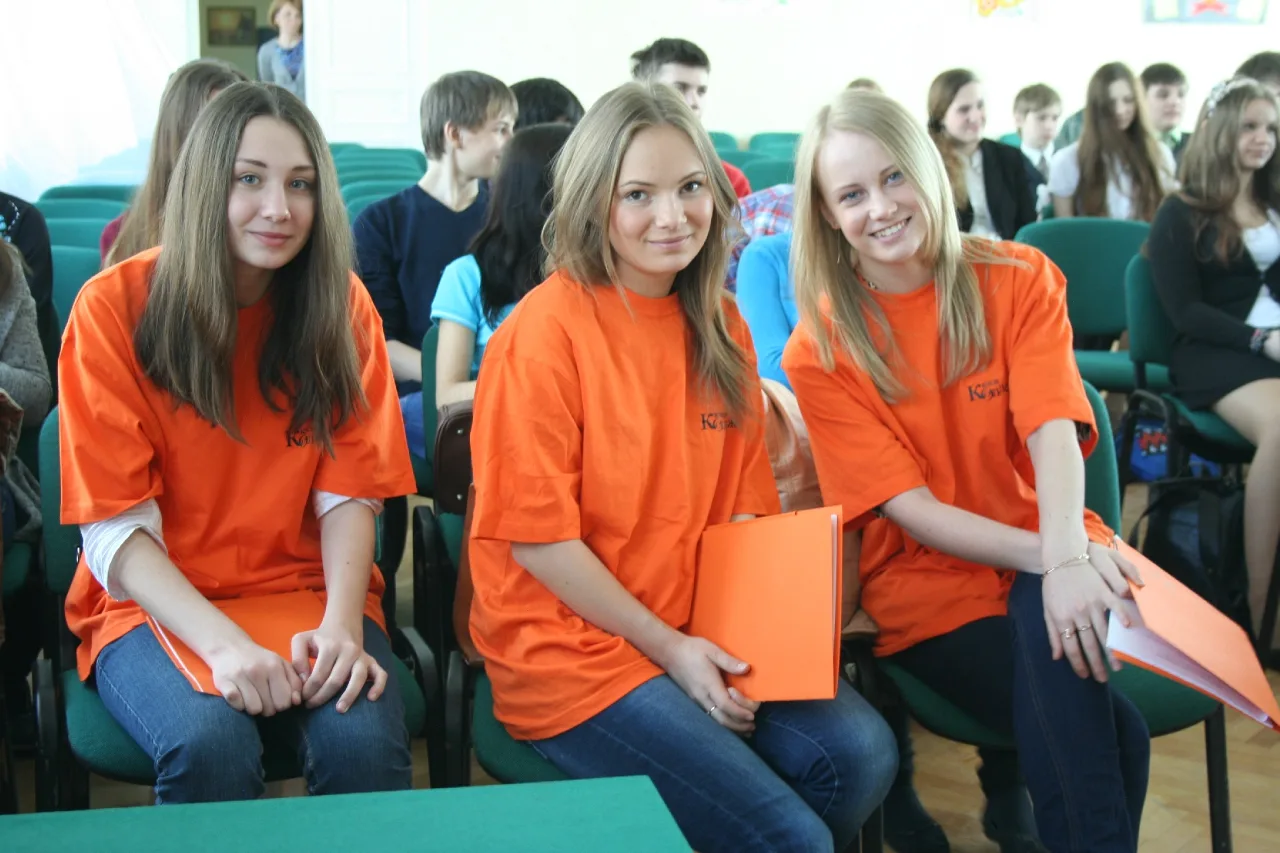 Студенческий актив в московской школе №457