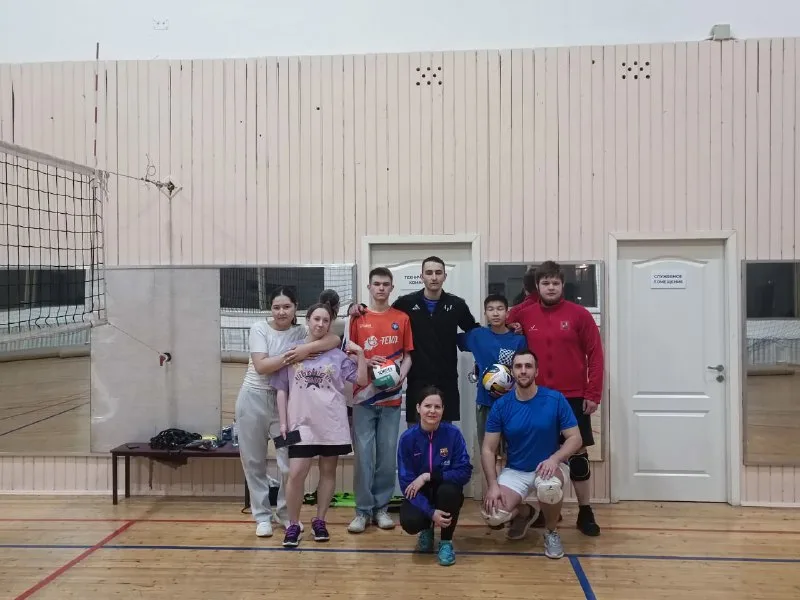 Первая тренировка волейбольной команды КЭСИ: начало большого пути